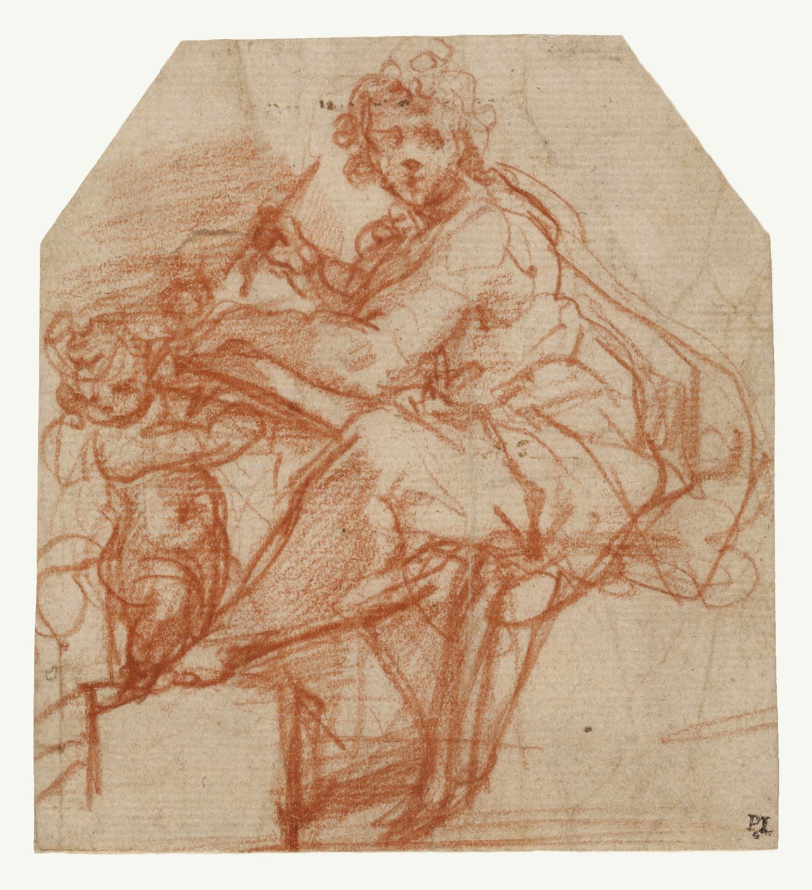 Correggio - Sankt Matthæus, 91.GB.4 af Antonio da Correggio