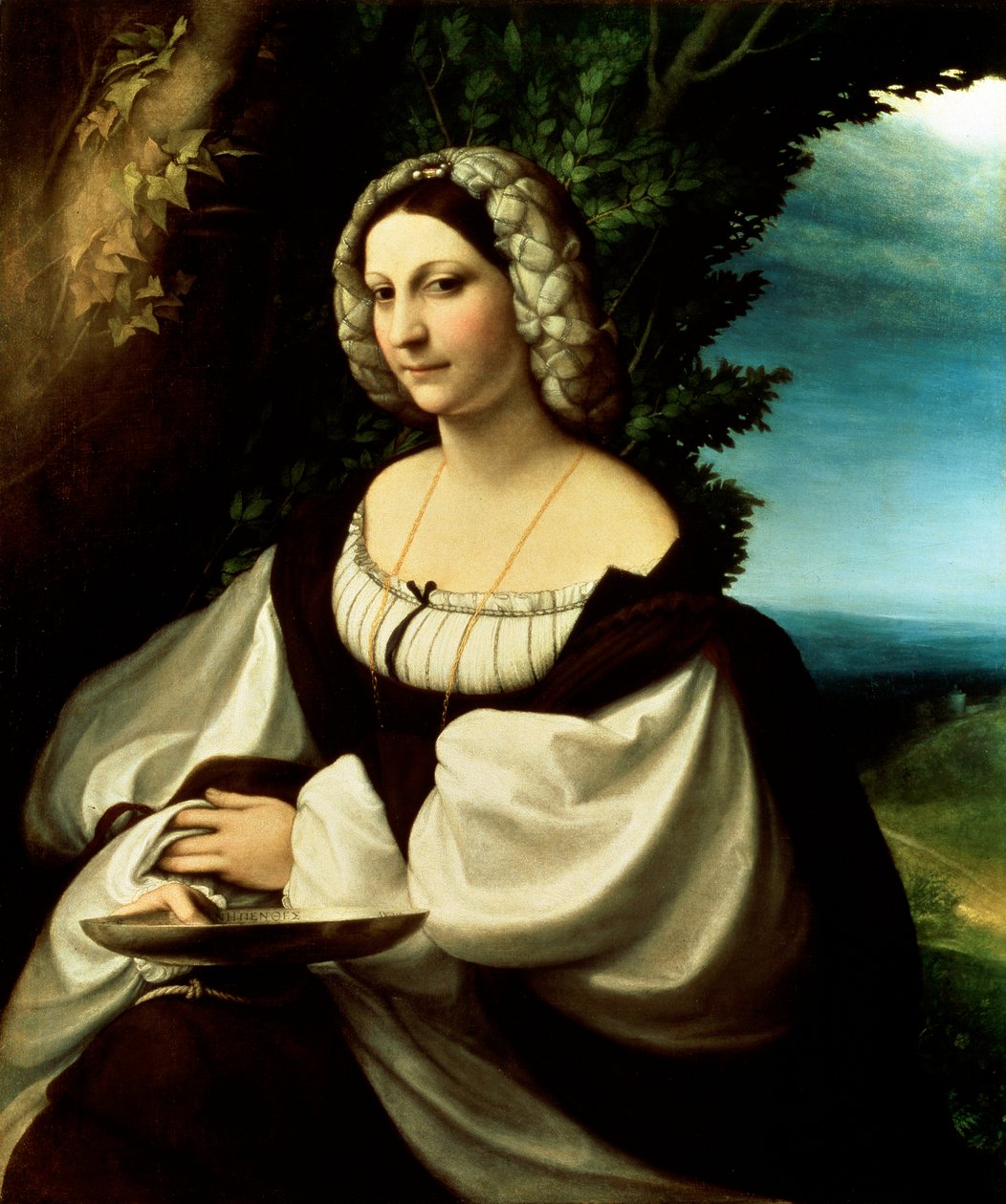 Kvindeportræt, c1518. af Antonio da Correggio