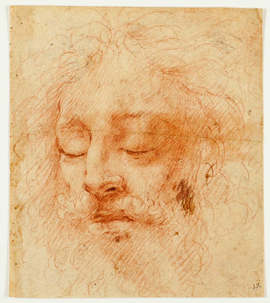 Leder af en sovende mand af Antonio da Correggio