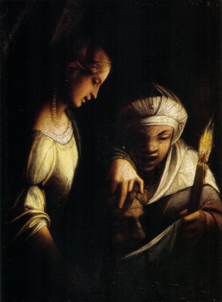 Judith og hendes tjenestepige af Antonio da Correggio
