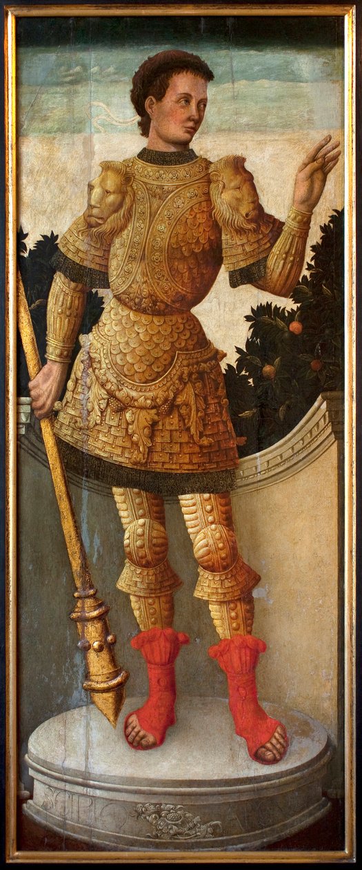 Scipio den afrikanske (Publius Cornelius Scipio Africanus, 235-183 f.Kr.) af Antonio da Negroponte