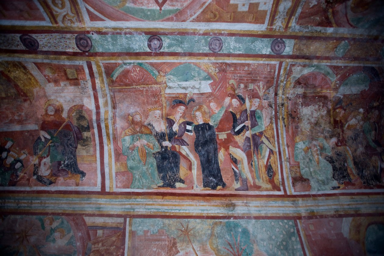 Scener fra Kristi liv (fresko) af Antonio da Padova