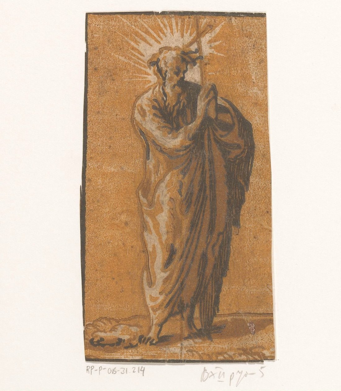 Sankt Filip Kristus og de tolv apostle (serietitel) af Antonio da Trento (attributed to)