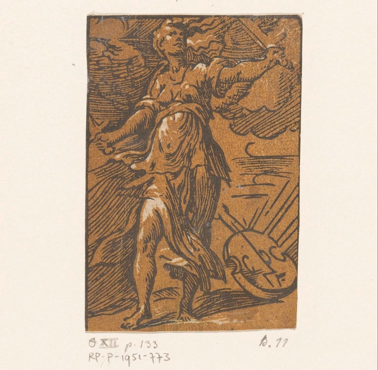 Kolerisk temperament af Antonio da Trento (possibly)