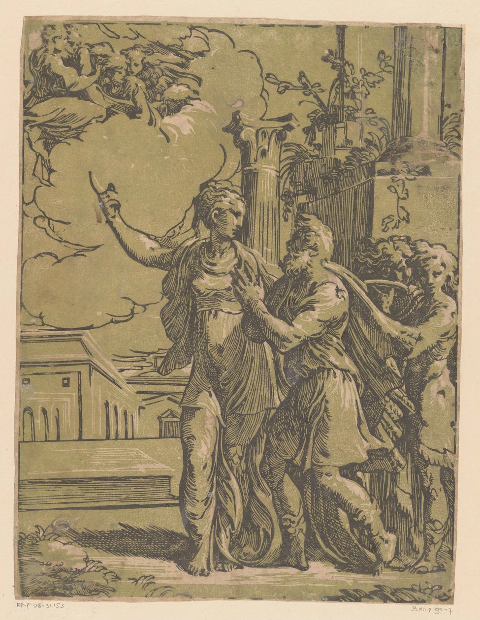 Kejser Augustus og den tiburtinske sibylle af Antonio da Trento