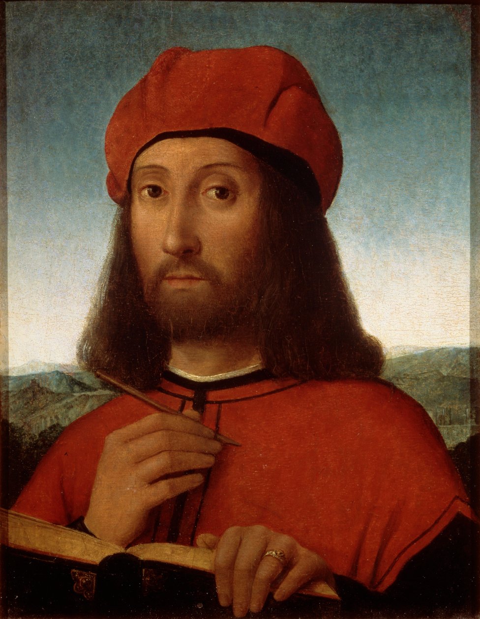 Portræt af en mand, slutningen af det 15. eller begyndelsen af det 16. århundrede. af Antonio de Saliba