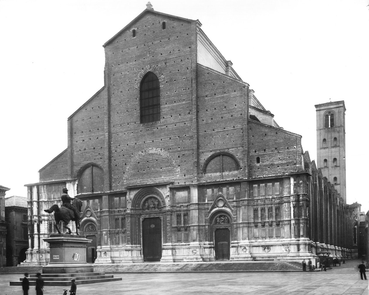 Udsigt over kirkens facade af Antonio di Vincenzo Antonio di Vincenzo