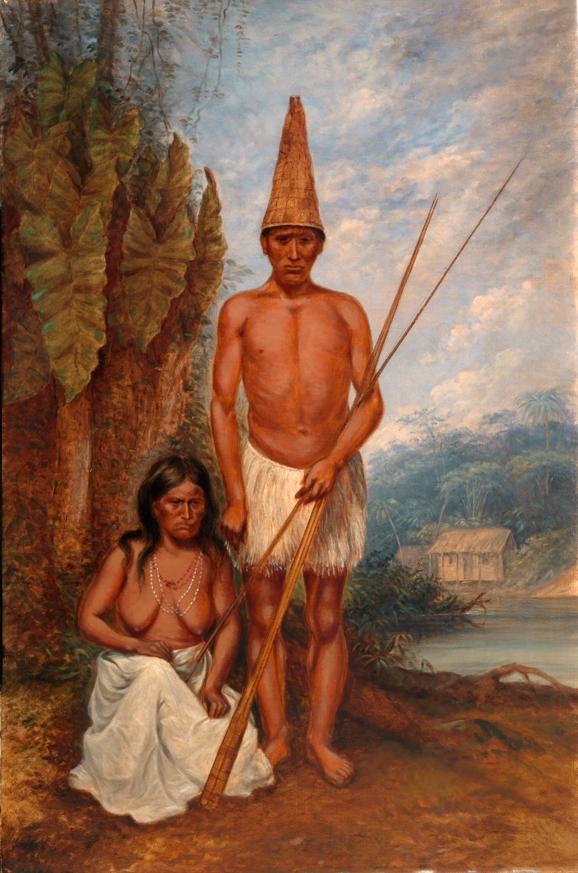 Omagua-indianerne af Antonion Zeno Shindler