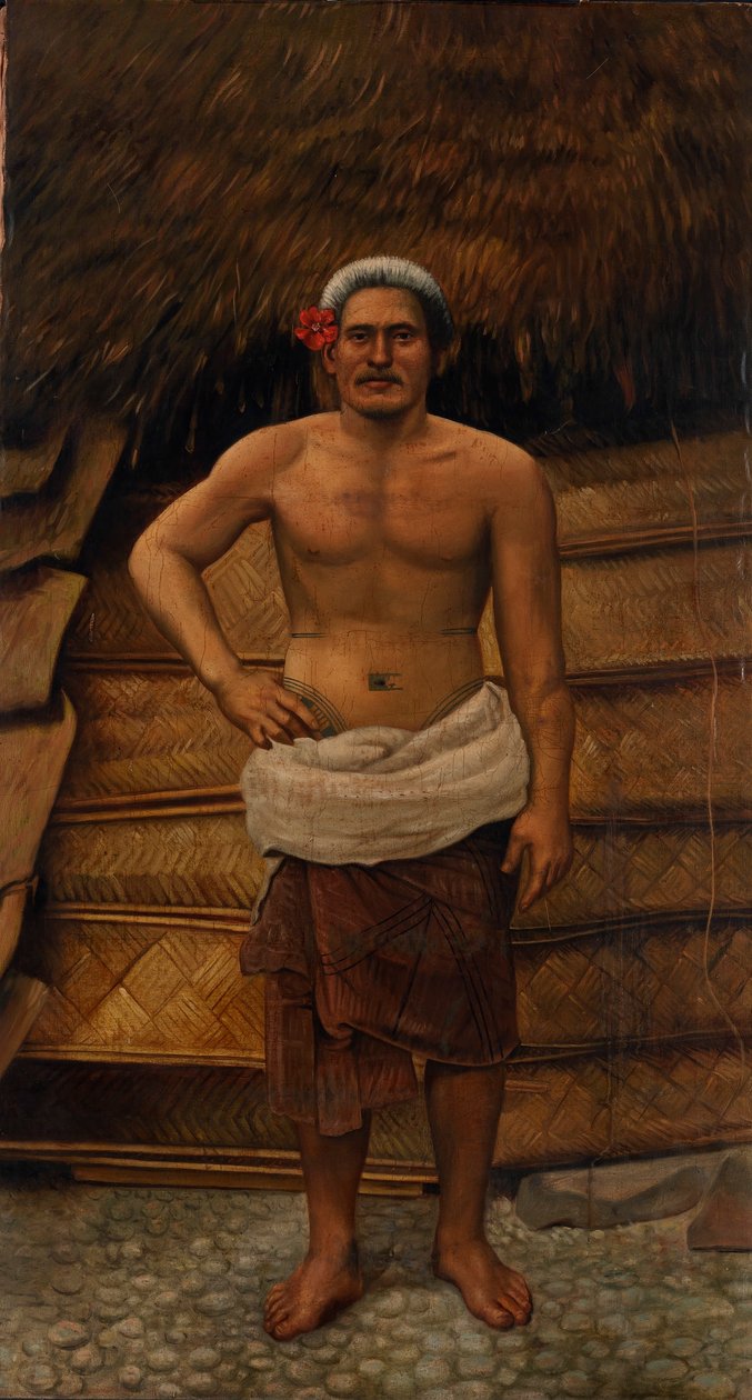 Samoansk mand af Antonion Zeno Shindler