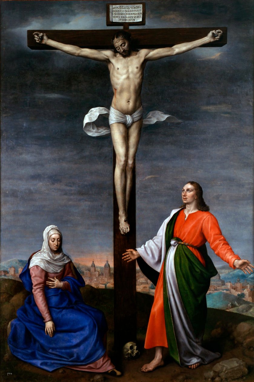 Spansk:  Calvario af Antonis Mor