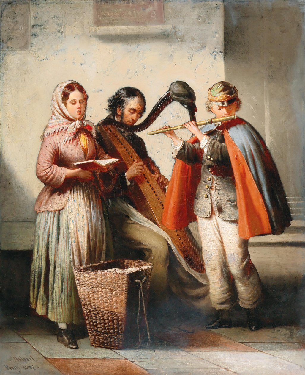 Gademusikanter af Antonín Hölperl