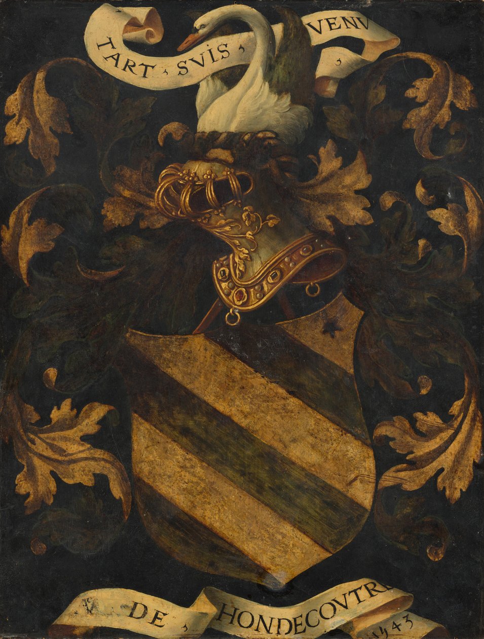 Kamment våbenskjold [omvendt], 1543. af Antwerp 16th Century