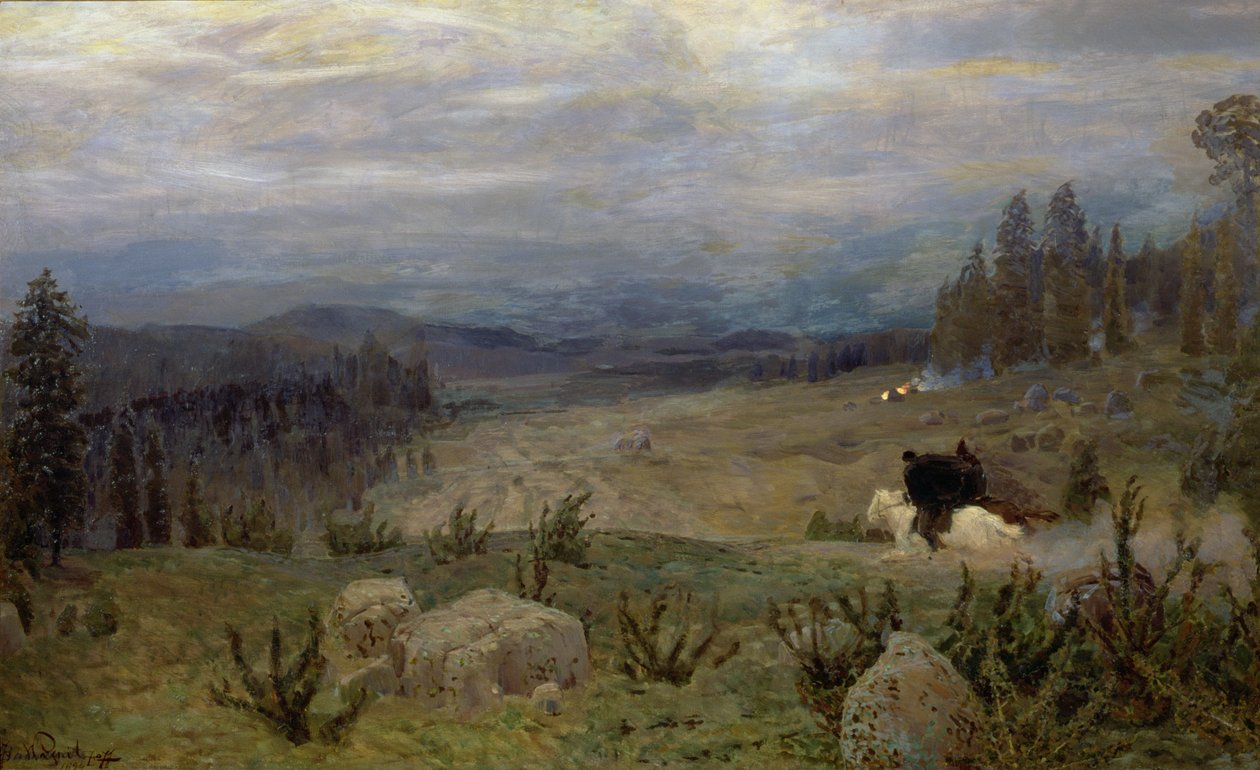 Sibirien, 1894 af Apollinari Mikhailovich Vasnetsov