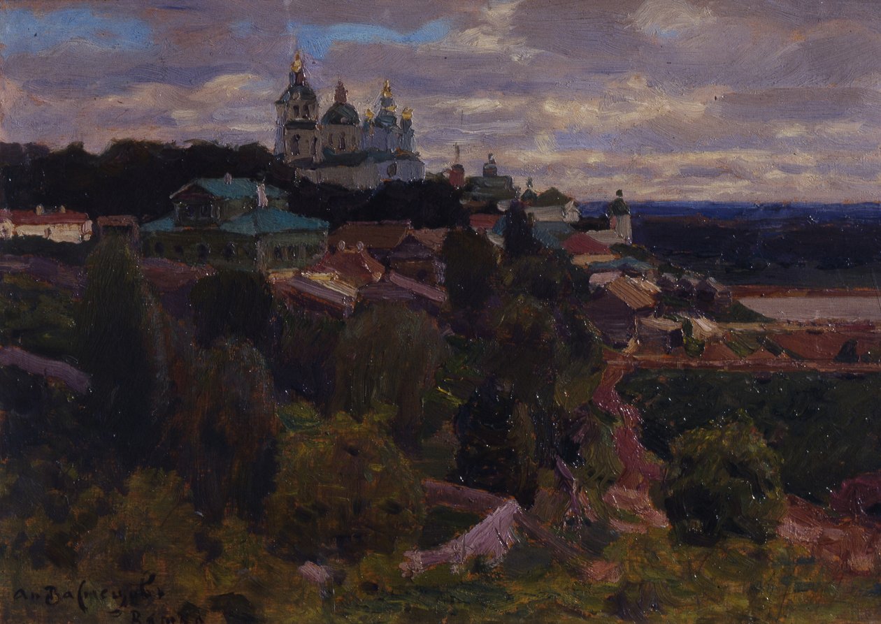 Katedralen i Vyatka, 1916 af Apollinari Mikhailovich Vasnetsov