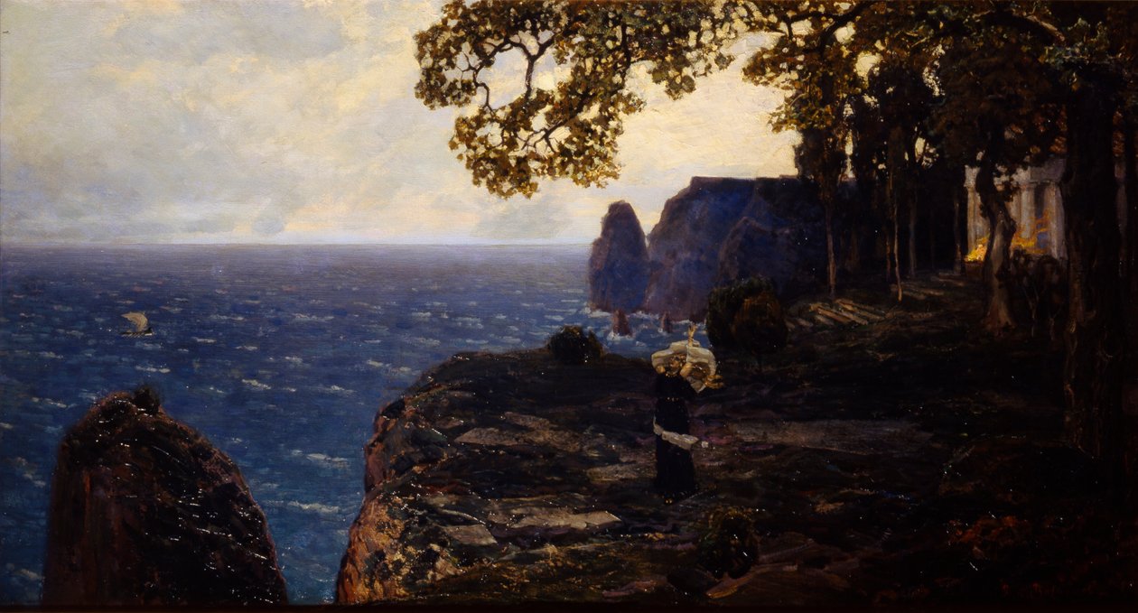 Iphigenia i Tyren, 1889-1890 af Apollinari Mikhailovich Vasnetsov