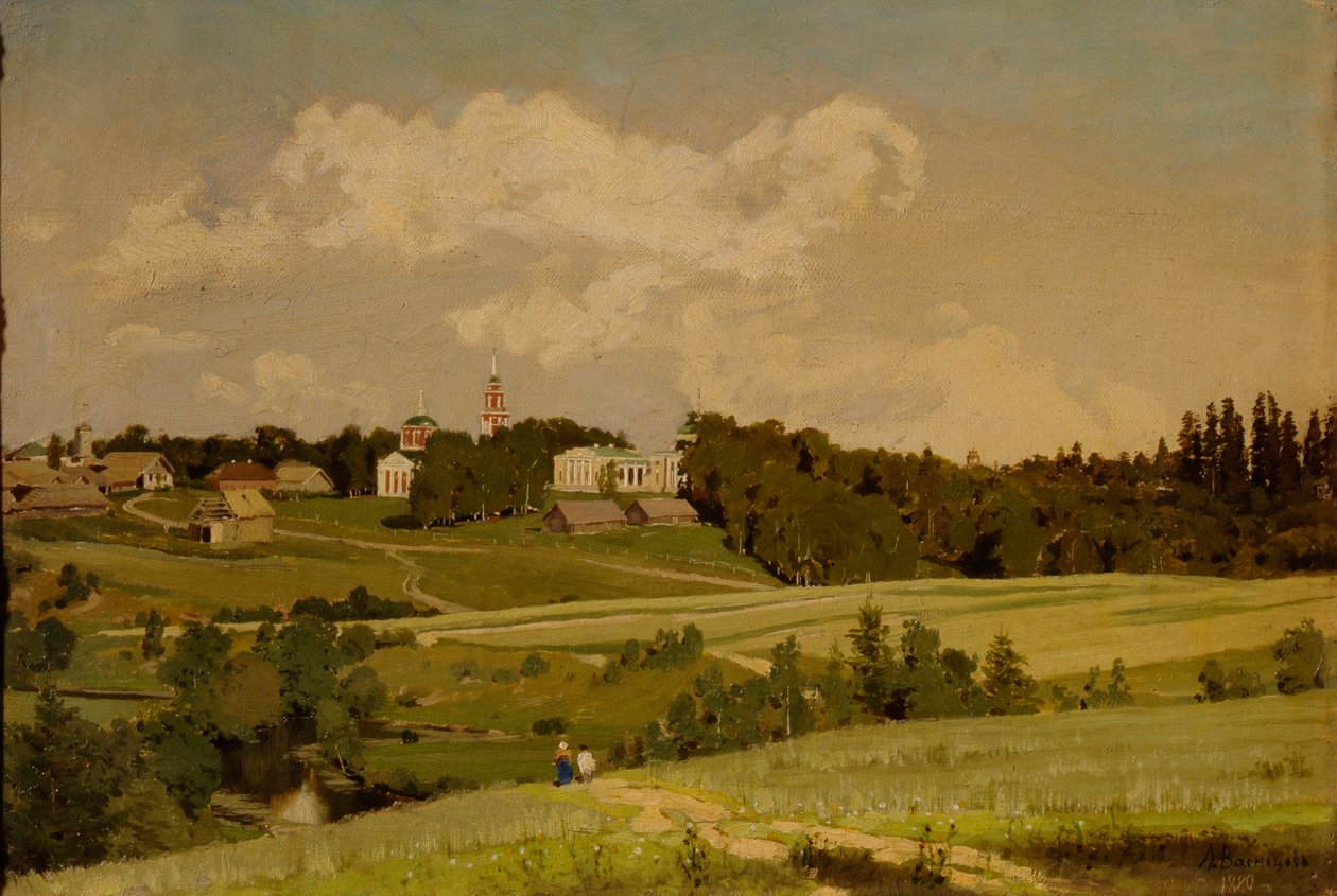 Akhtyrka ejendom, 1880 af Apollinari Mikhailovich Vasnetsov