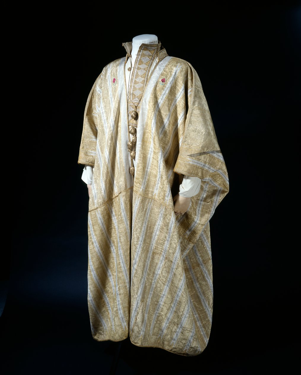 Arabisk kappe, Arabian Peninsula, 1916 (silke med guld- og sølvtråd) af Arabic School