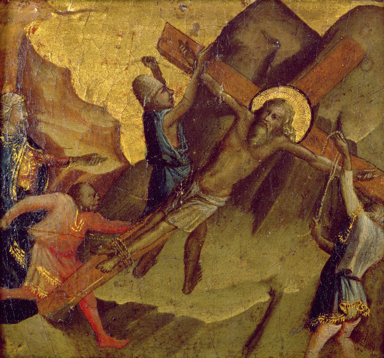 The Martyrium of St. Andrew (panel) af Arcangelo di Cola da Camerino