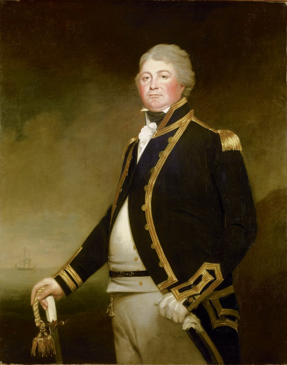 Kaptajn James Newman-Newman (1767-1811), ca. 1801 (olie på lærred) af Archer James Oliver