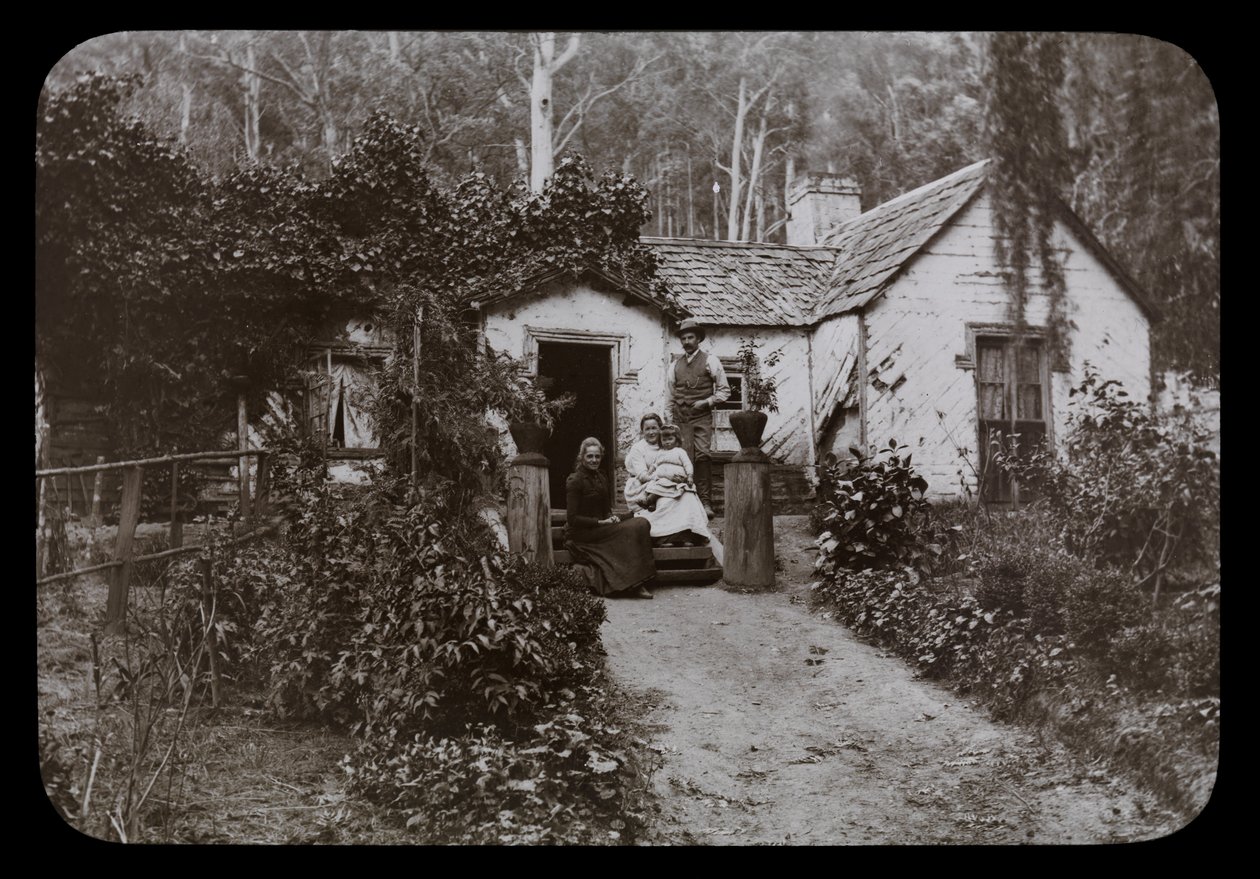 Skovfogedhytte, Ferntree Gully af Archibald James Campbell