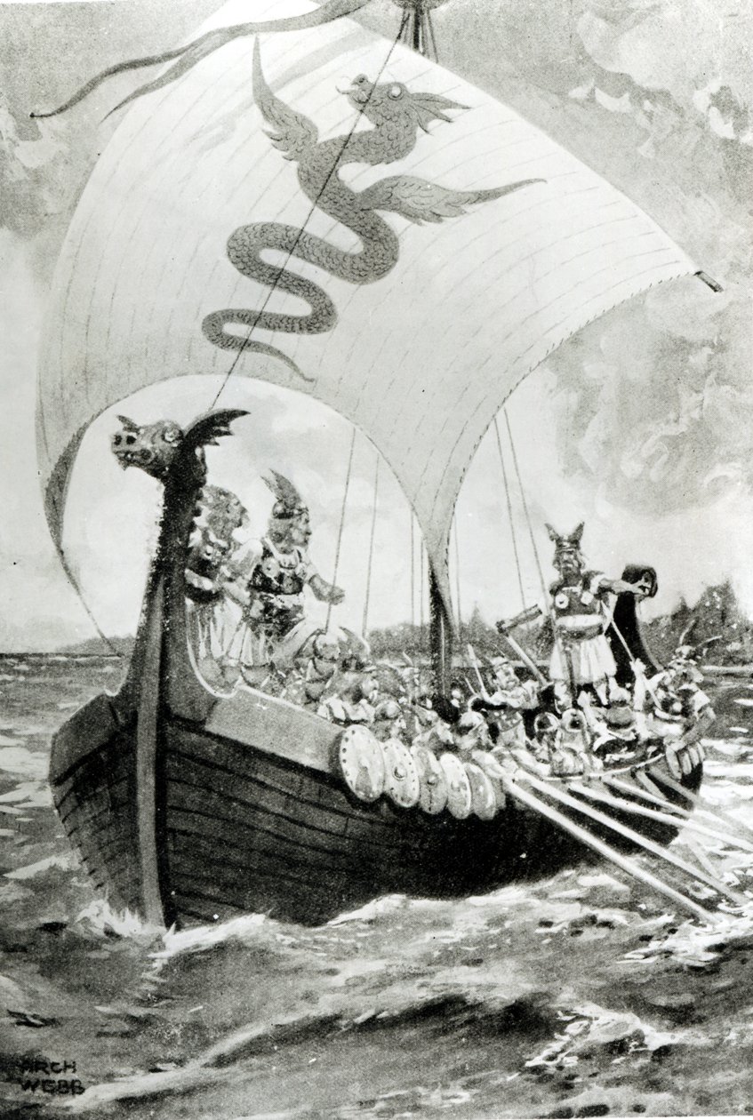 Viking Raiders af Archibald Webb