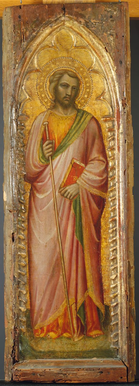 En hellig, muligvis Jakob den større, 1384-85. af Aretino Luca Spinello or Spinelli