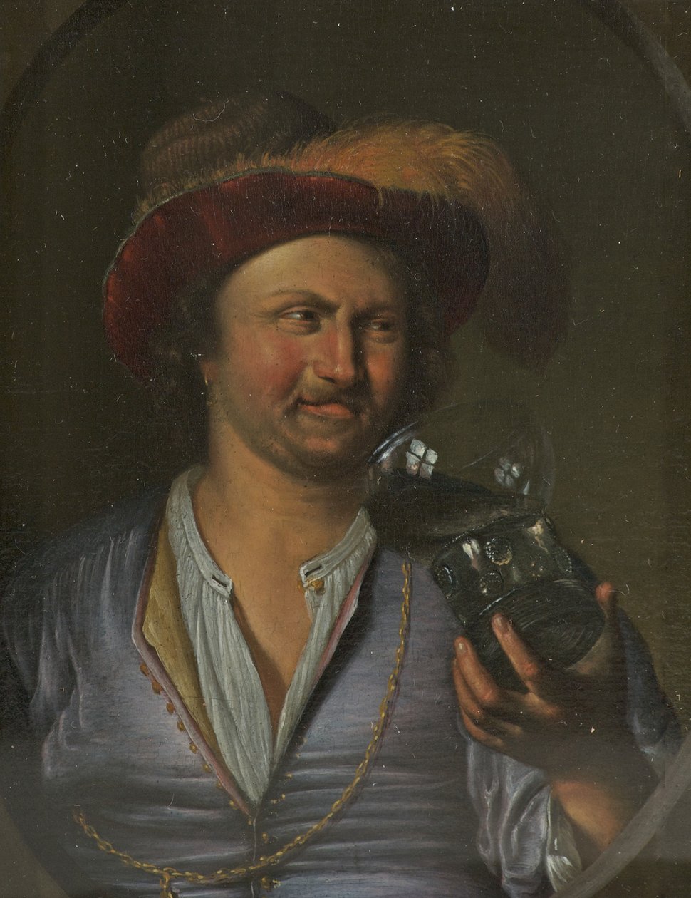 Portræt af en mand, c.1672-74 af Arie de Vois