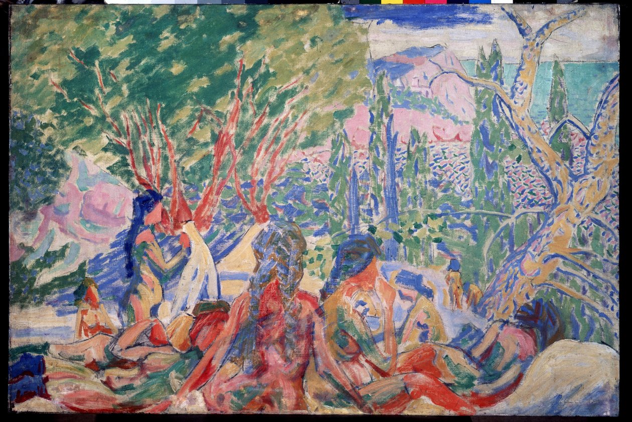 På Krim af Aristarkh Vasilievic Lentulov