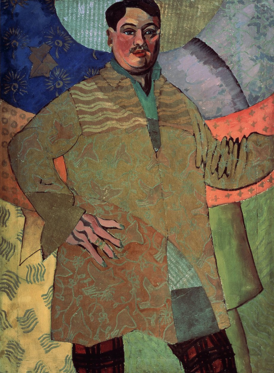Selvportræt, 1915 af Aristarkh Vasilievic Lentulov