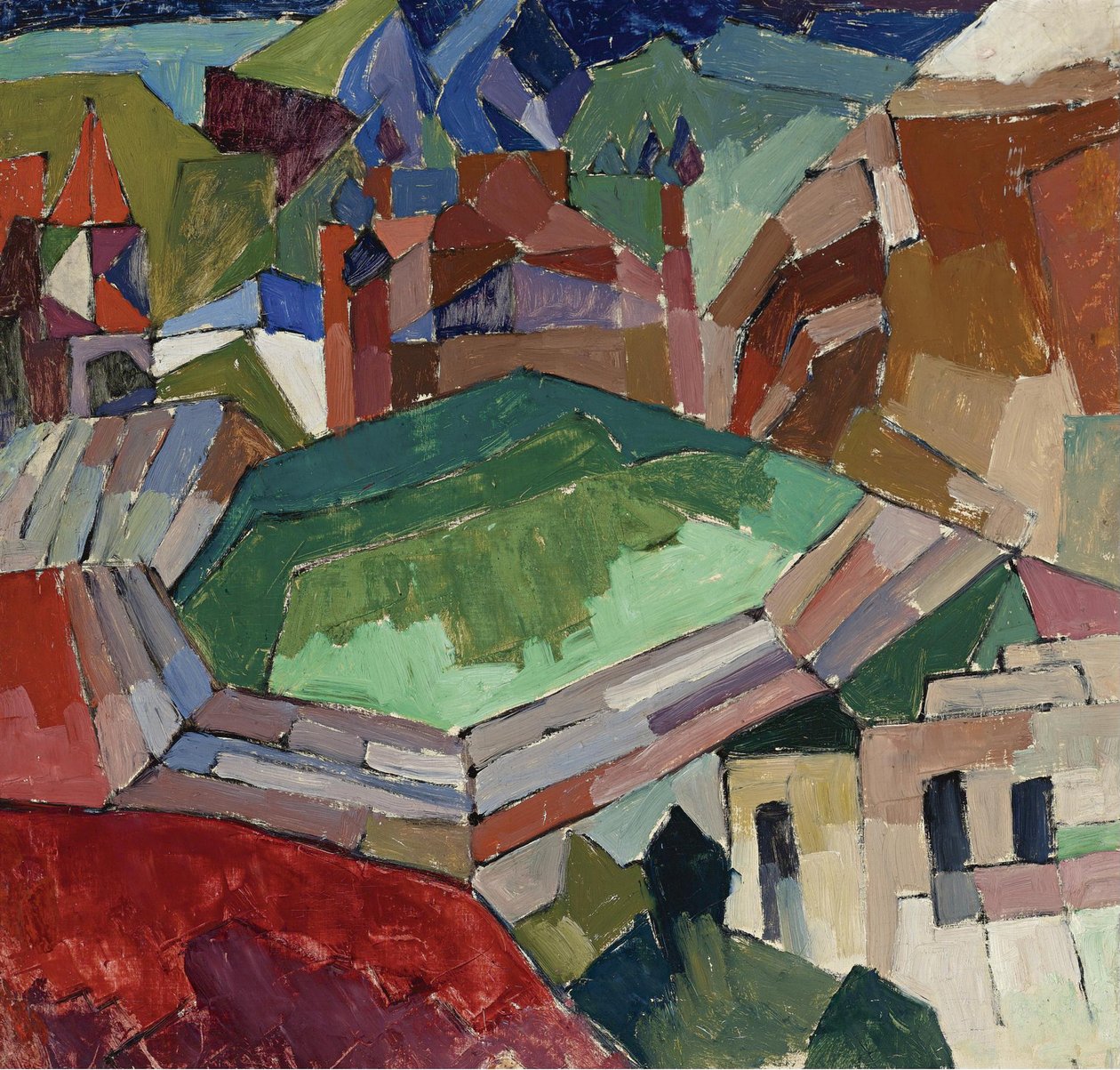 By i det sydlige Rusland, 1914-1916 af Aristarkh Vasilievic Lentulov