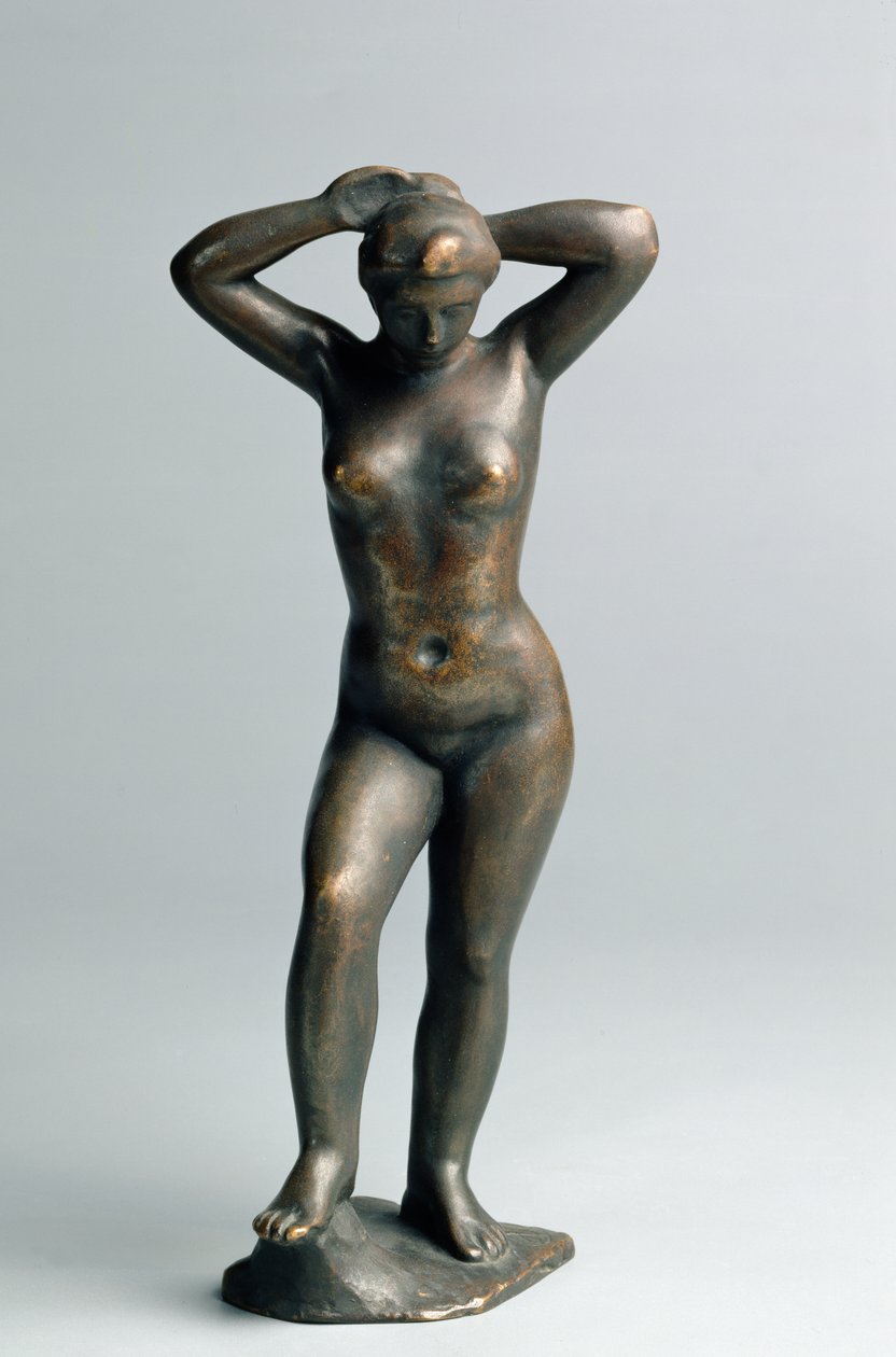 Badende, ca.1898 (bronze) af Aristide Maillol