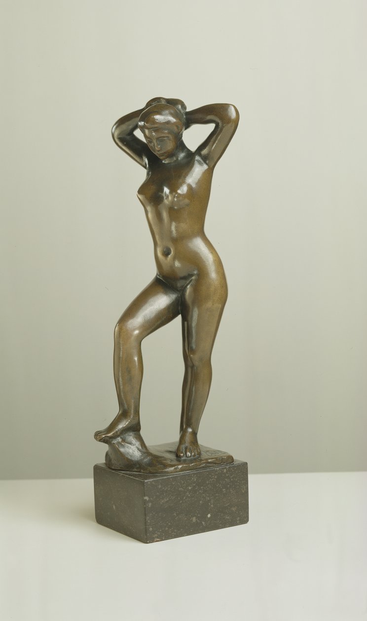 Badende med løftede arme (bronze) af Aristide Maillol