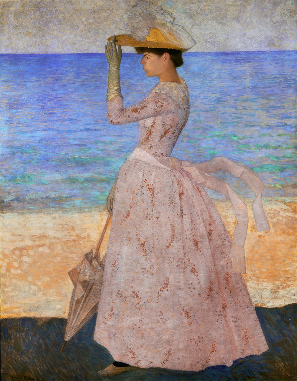 Kvinden med parasollen af Aristide Maillol