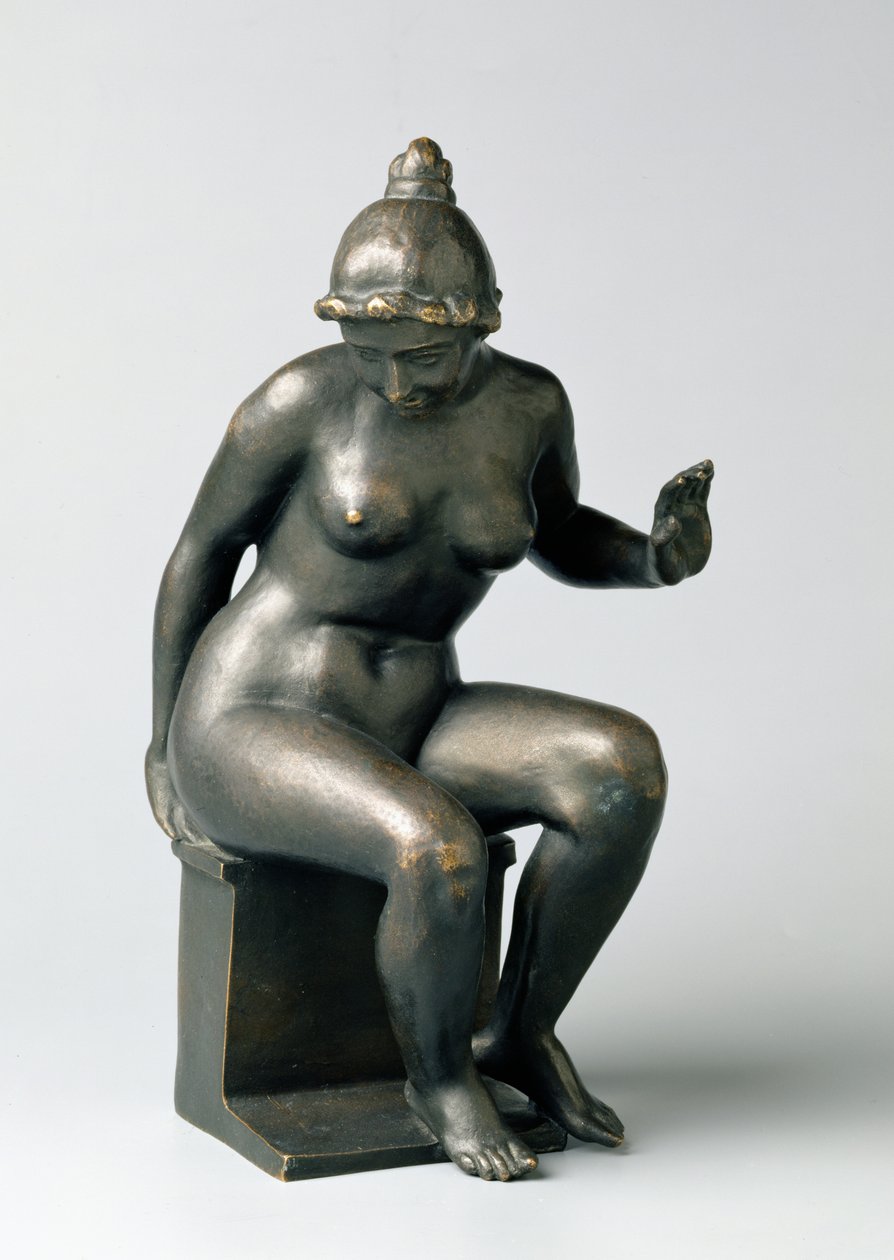 Leda, ca.1900 (bronze) af Aristide Maillol