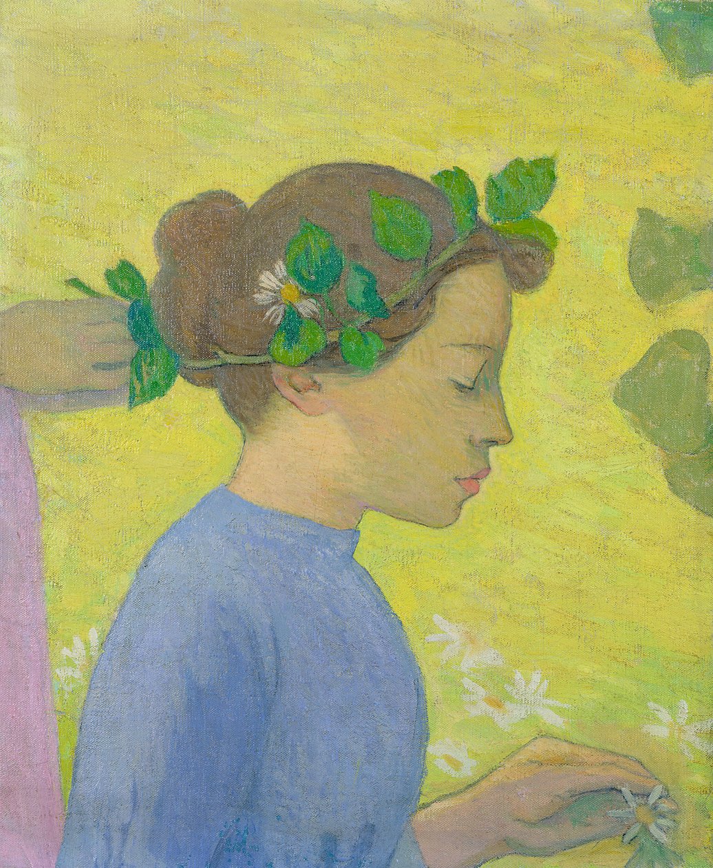 Barnet kronet, 1890 af Aristide Maillol