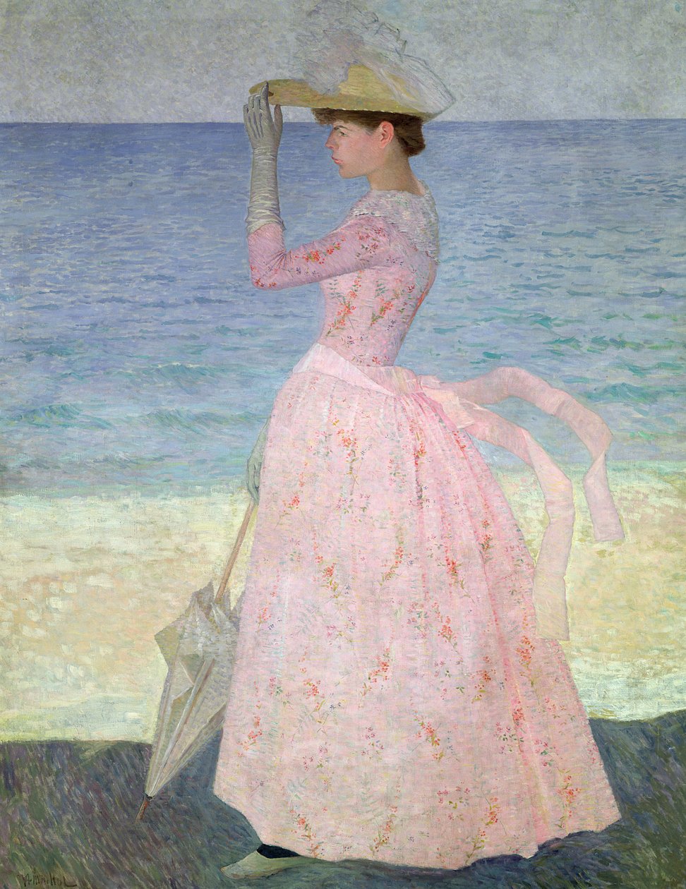 Kvinden med en parasol, 1890 af Aristide Maillol
