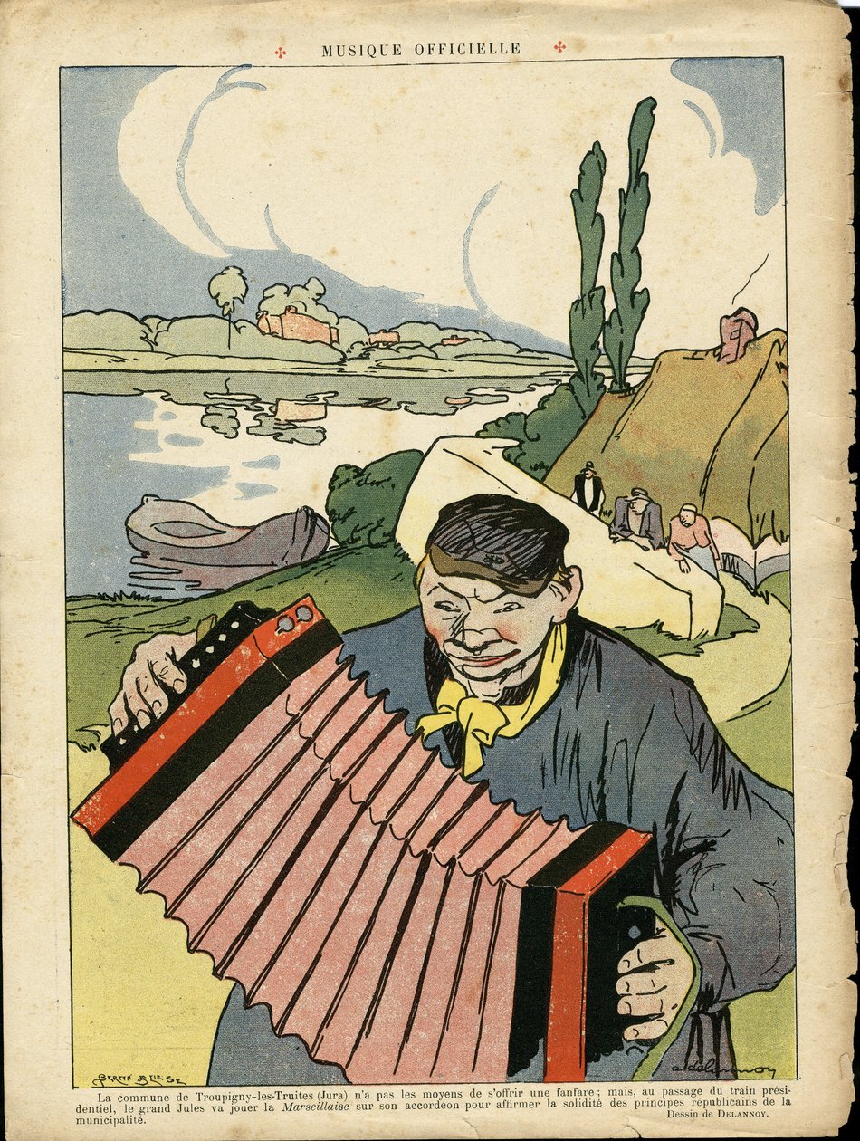 Illustration af Aristide Delannoy (1874-1911) i Le Rire af Aristide Delannoy