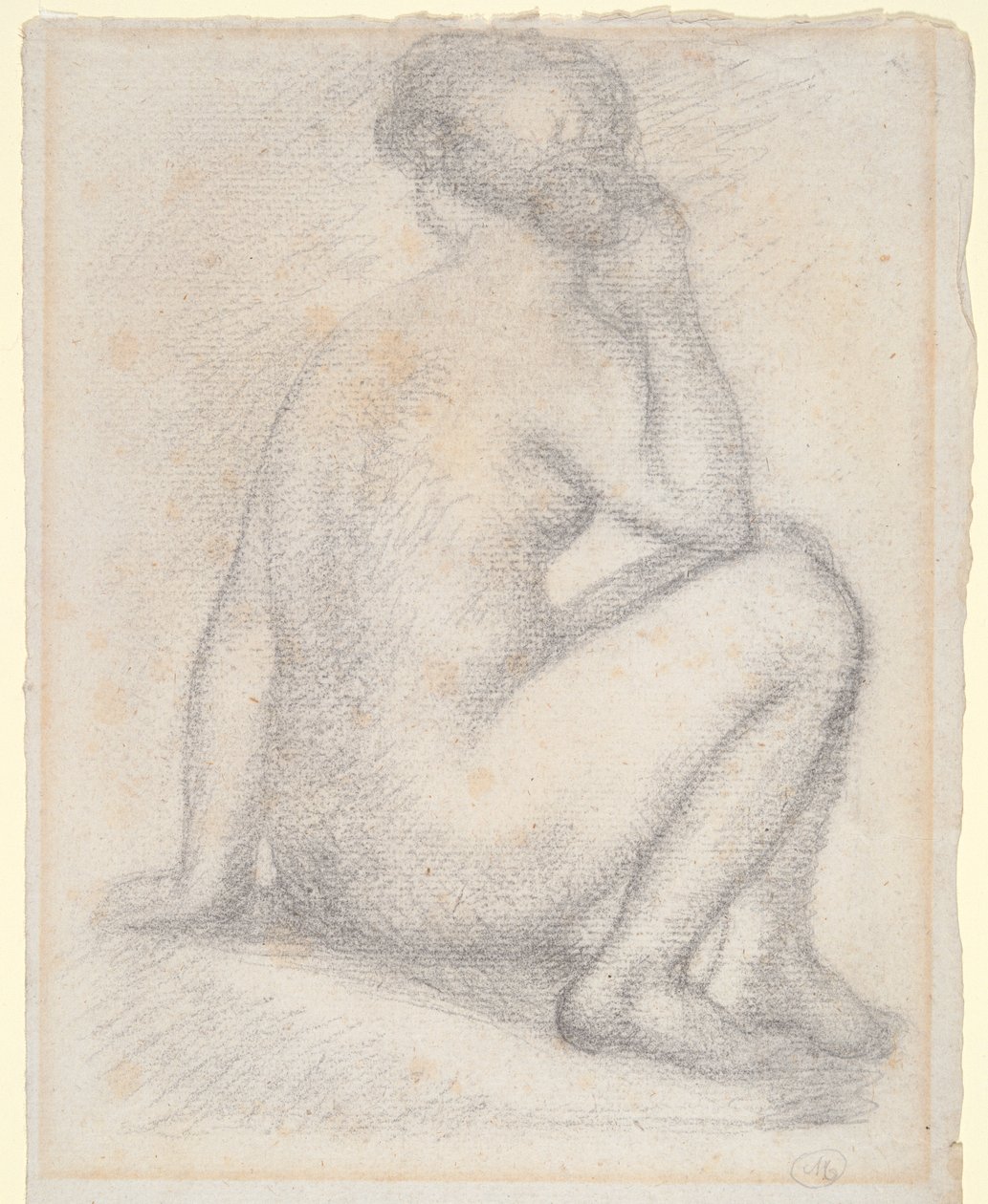 Nøgen kvinde, siddende af Aristide Maillol