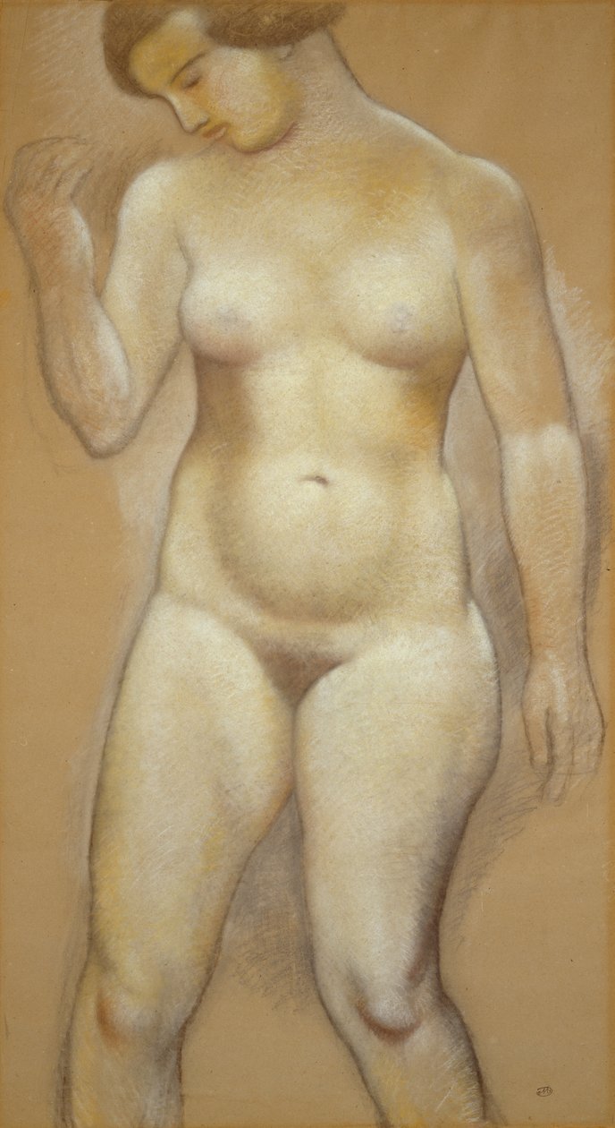 Nu Debout, Marie, c.1931 af Aristide Maillol
