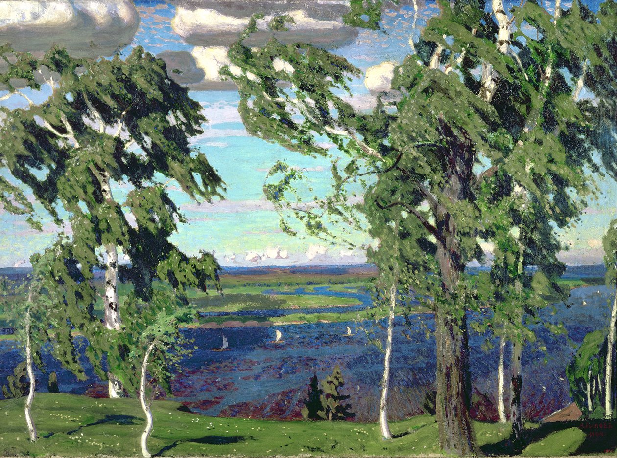 Green Sensation, 1904 af Arkadij Aleksandrovic Rylov
