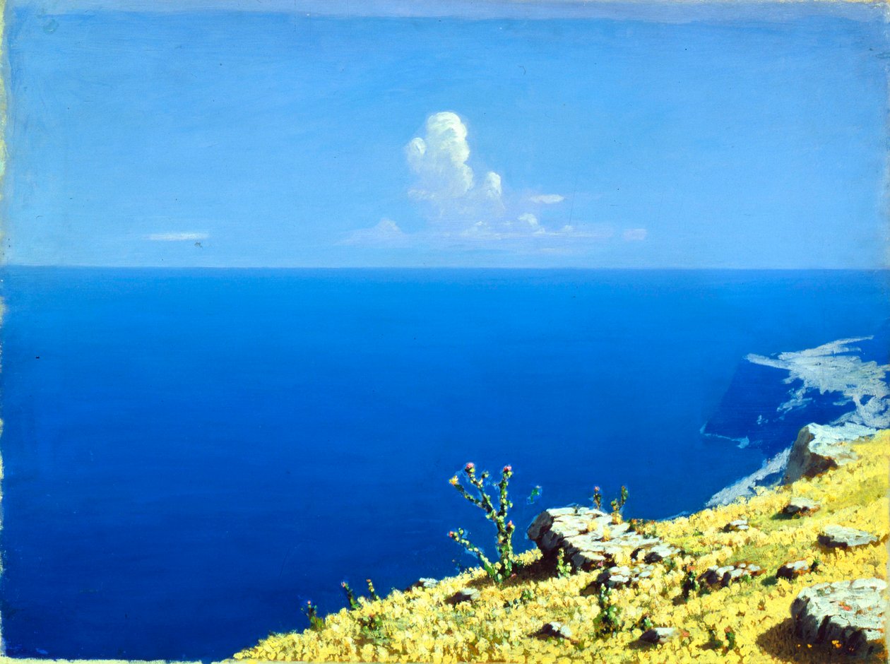 Havet ved Krim, c1860-1900 af Arkhip Ivanovich Kuindzhi