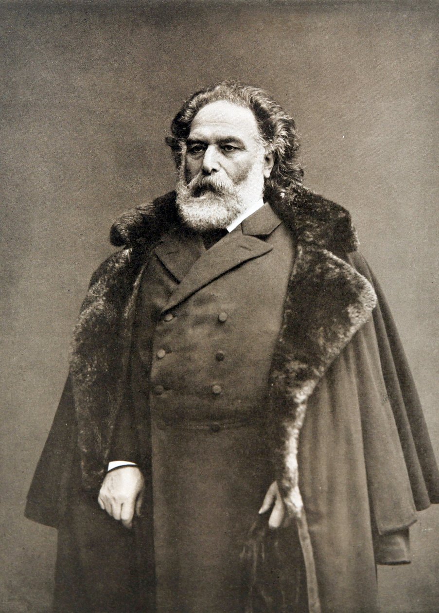 Archip Quindji - Portræt af kunstneren Archip Quindji (1841-1910) af Anonymous af Arkip Ivanovic Kuindzi
