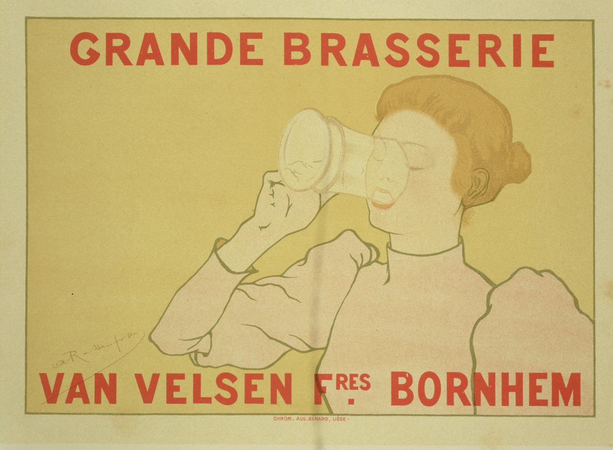 Gengivelse af en plakat, der reklamerer for 
