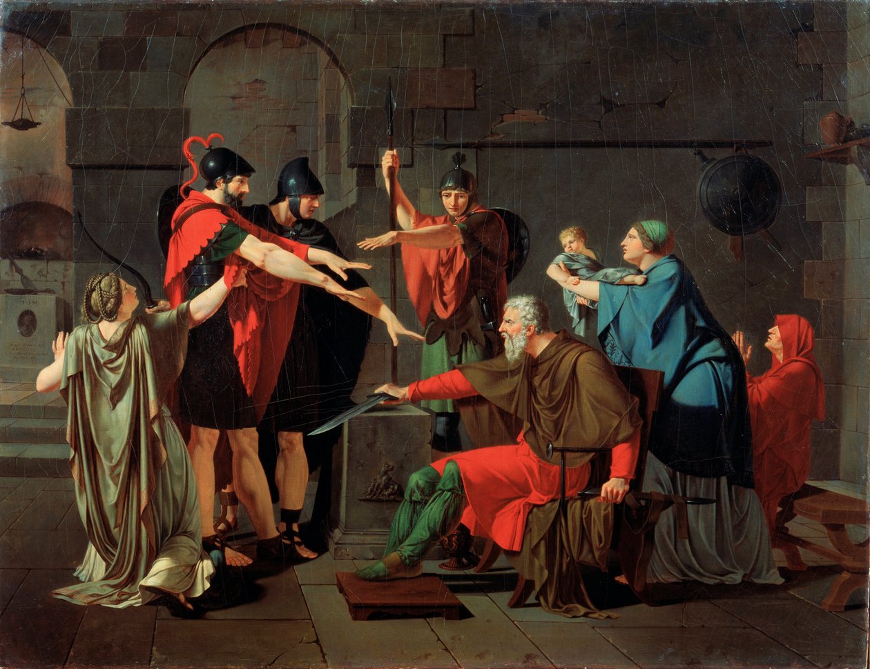 Horatiernes ed, 1791. af Armand Charles Caraffe