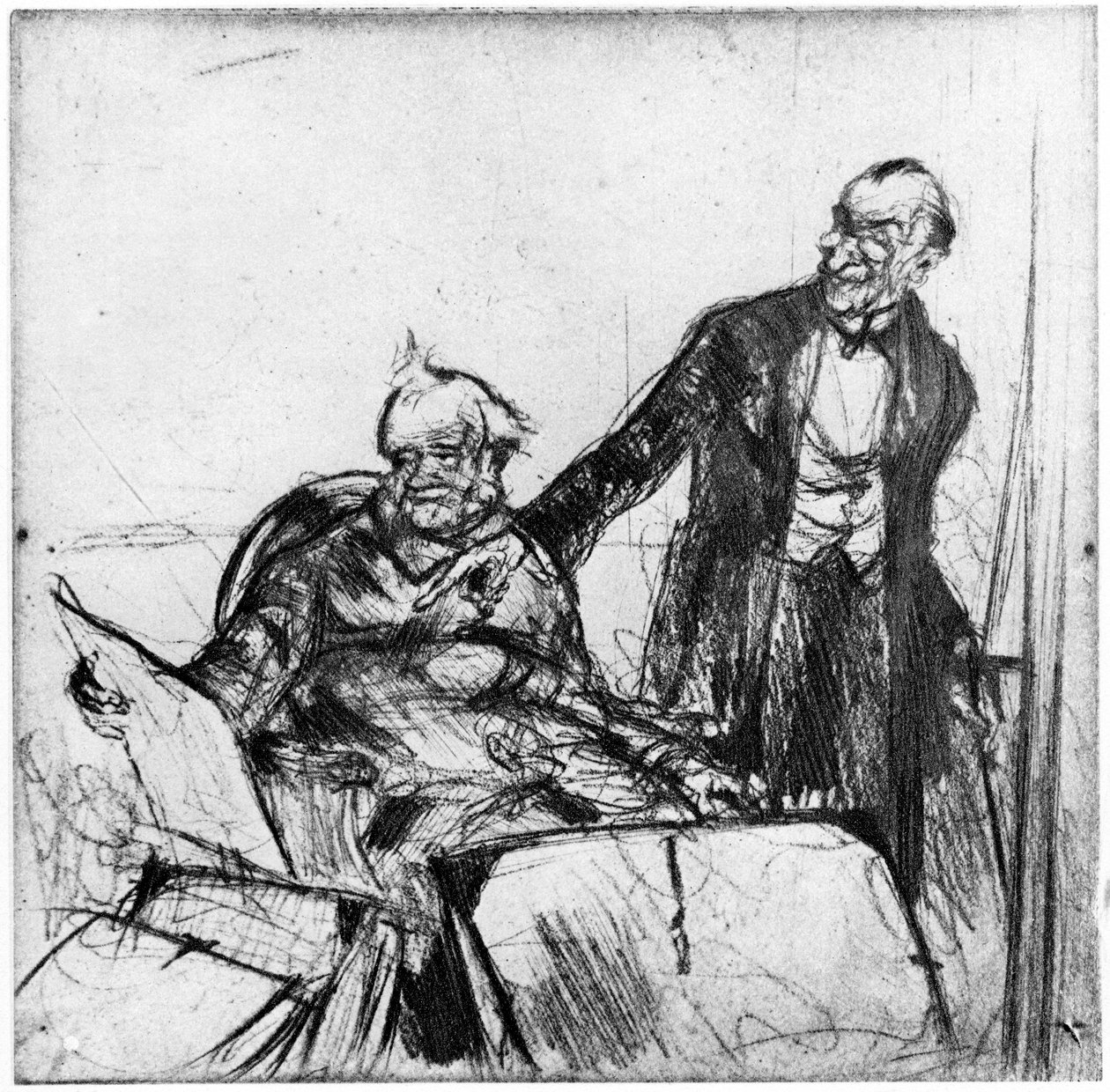 Samleren, c1900-1935 1924 af Armand Coussens