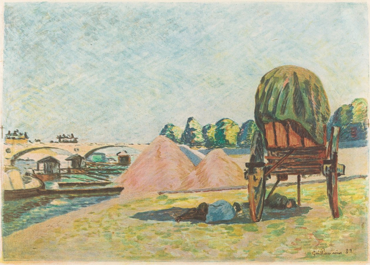 Landskab, 1882. af Armand Guillaumin