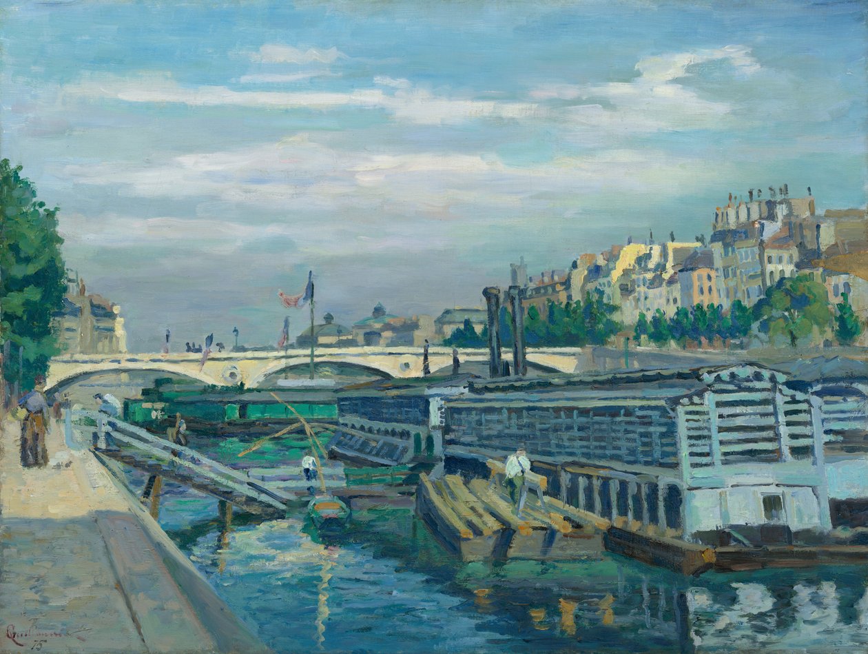 Louis Philippes bro, 1875. af Armand Guillaumin