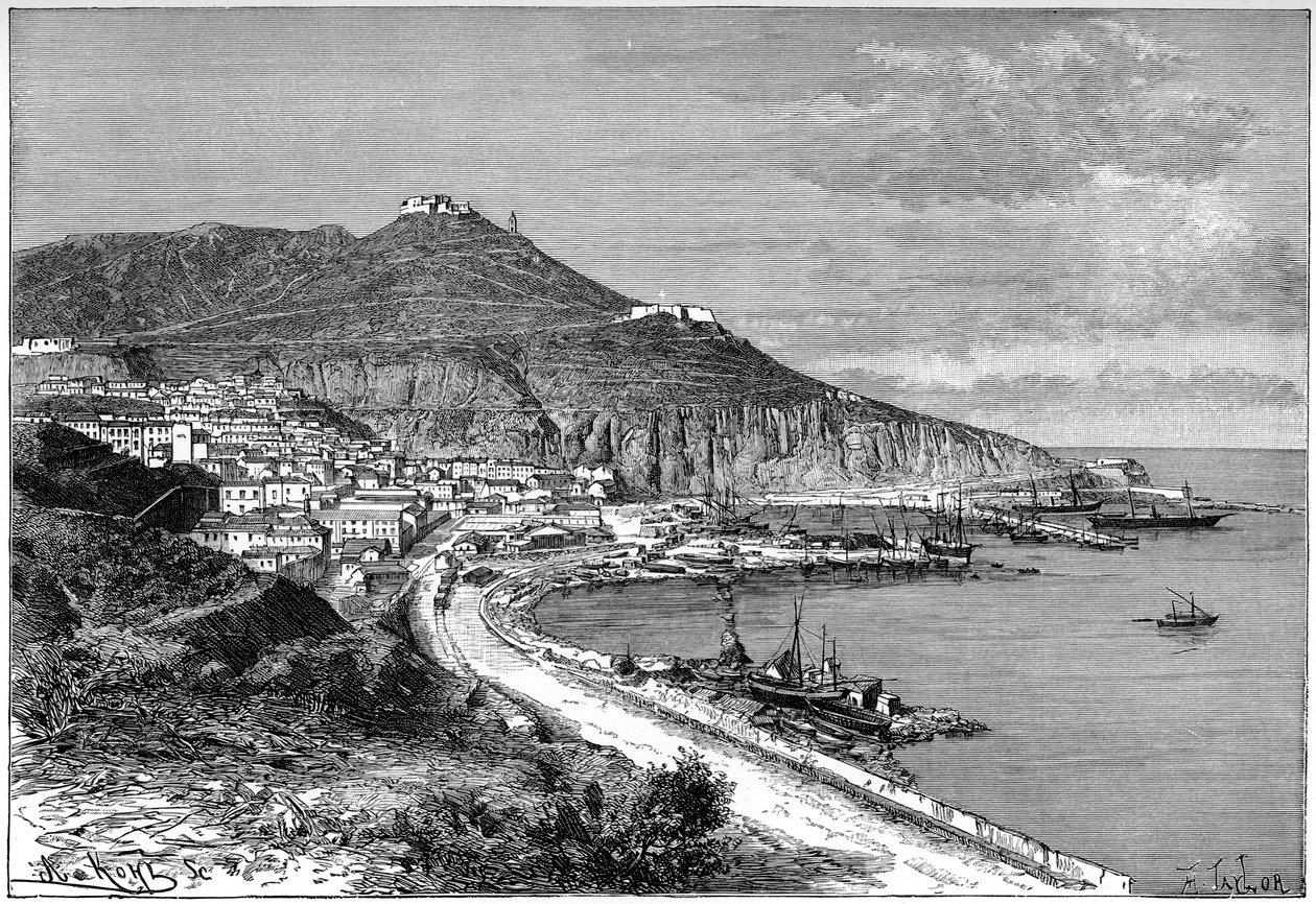 Oran, Algeriet, c1890 af Armand Kohl