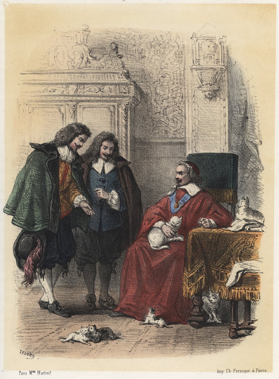Kardinal Richelieu (Armand Jean du Plessis af Armand Louis Henri Telory