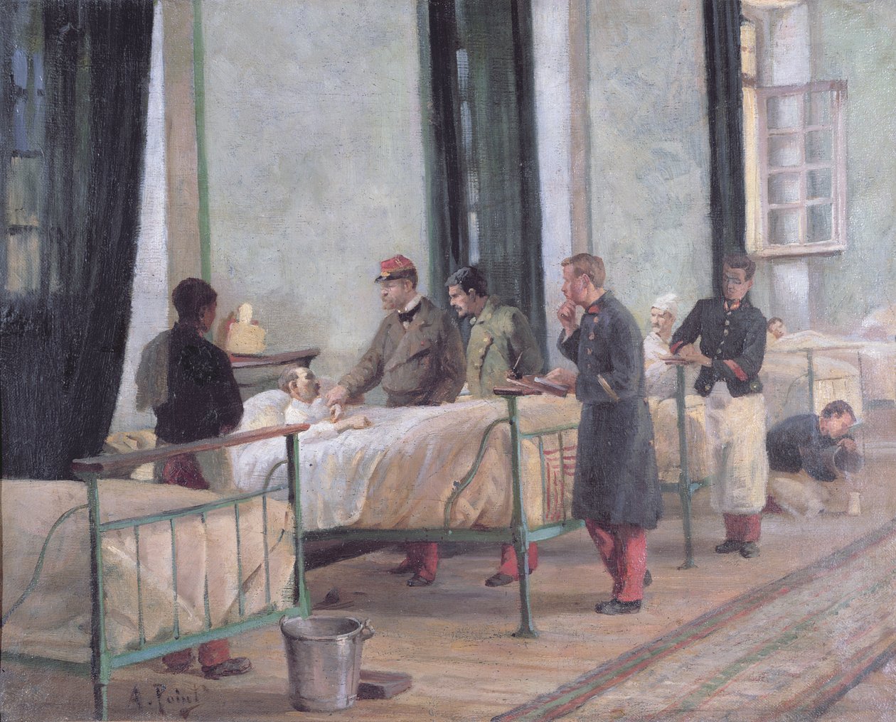 Et besøg på Philippeville Hospital i 1880 af Armand Point
